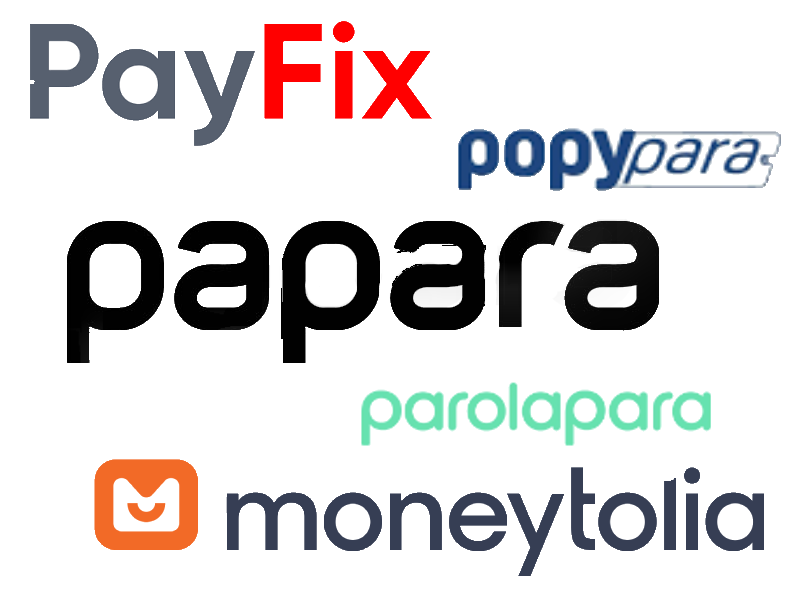 papara benzeri cüzdanlar